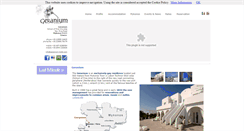 Desktop Screenshot of geranium-hotel.com